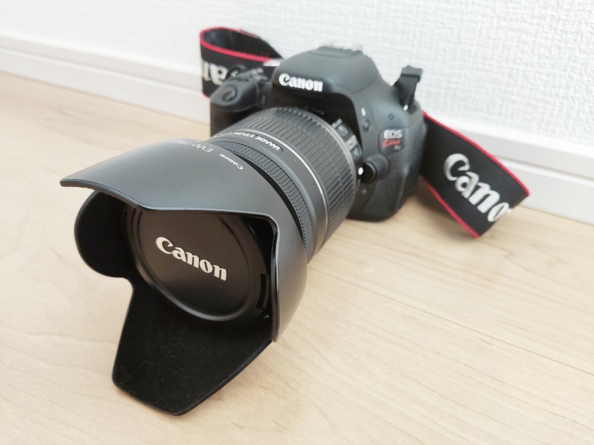★動作確認済み Canon キヤノン EOS Kiss X5 レンズ 望遠ズームレンズ EF-S18-200mm F3.5-5.6 IS デジタル一眼レフカメラ 美品★