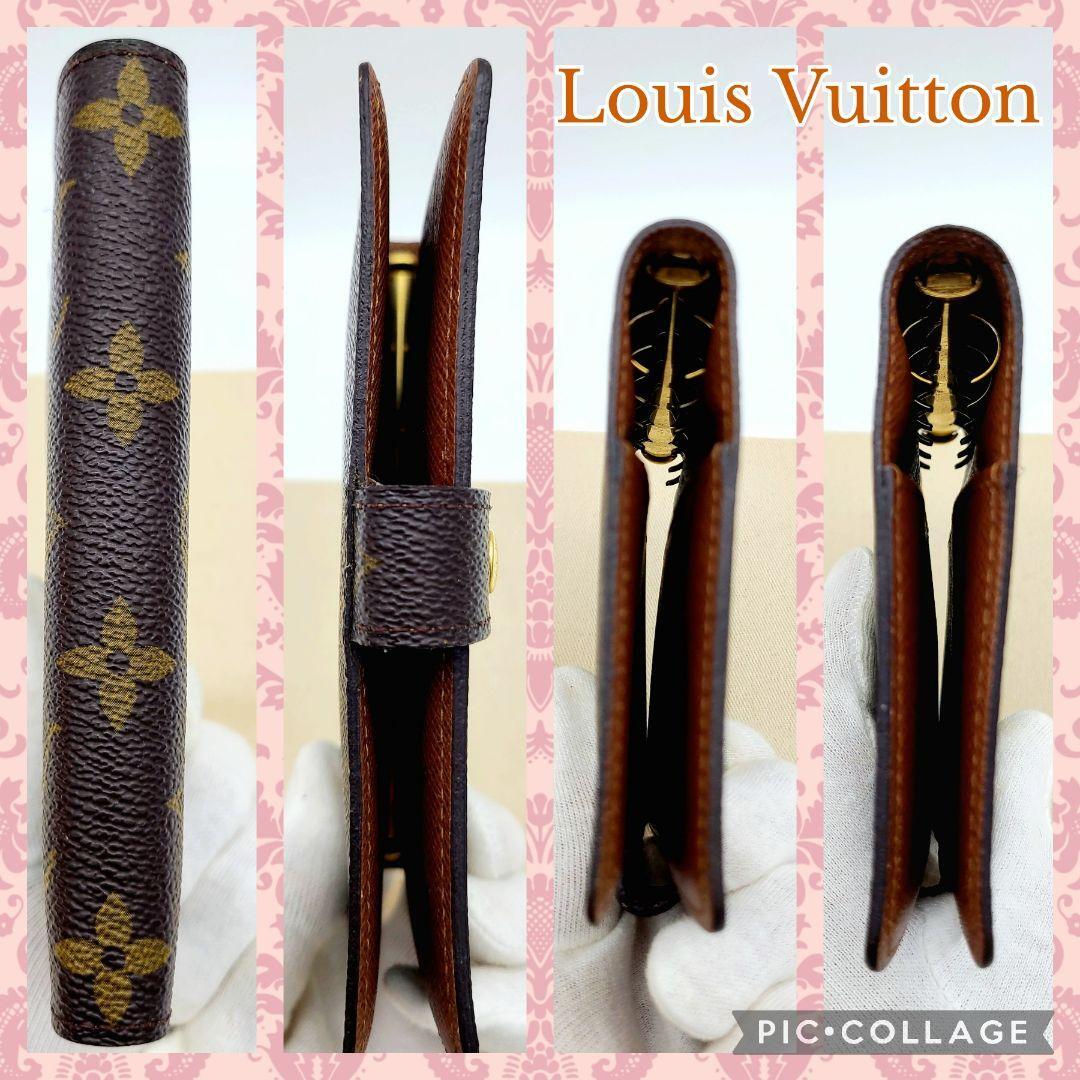 美品 Louis Vuitton ルイヴィトン 手帳カバー アジェンダPM　R20005 モノグラム スケジュール帳　ユニセックス_画像7