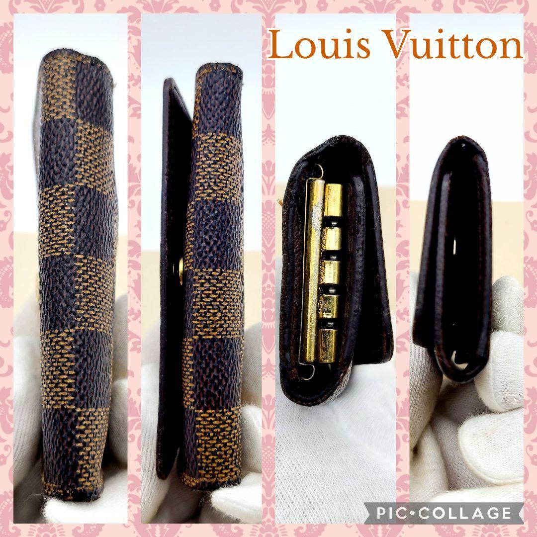 Louis Vuitton ルイヴィトン ダミエ ミュルティクレ4連 キーケース N62631　鍵入れ_画像6