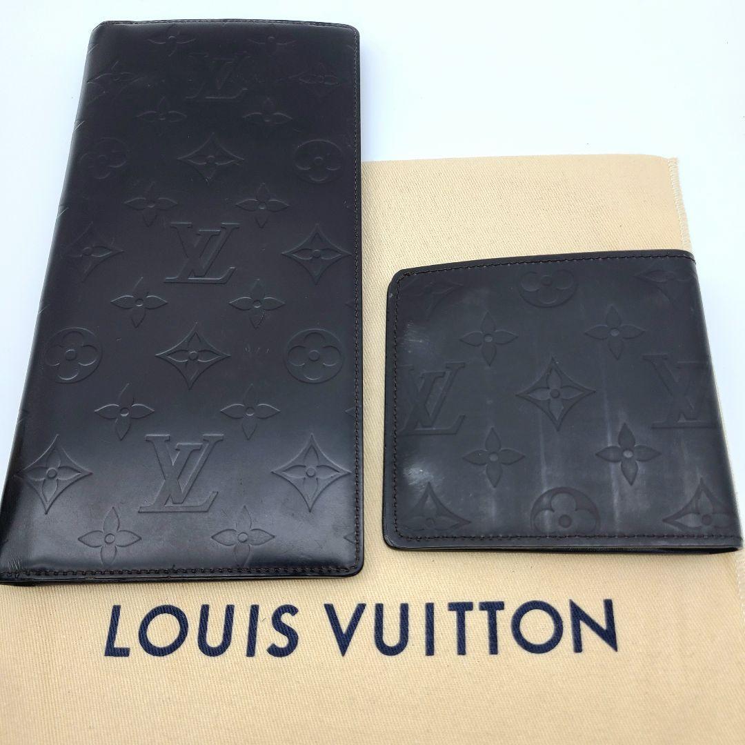 美品 Louis Vuitton ルイヴィトン 高級感 革 長財布 グラセ・ポルトフォイユ・ドゥーブル M66480 廃盤品 希少