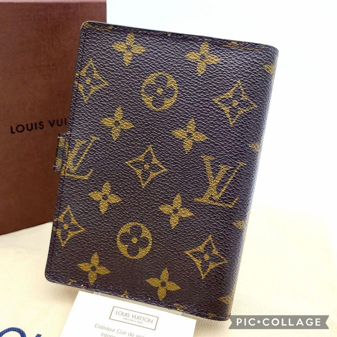 美品 Louis Vuitton ルイヴィトン 手帳カバー アジェンダPM モノグラム スケジュール帳 R20005 ユニセックスの画像2