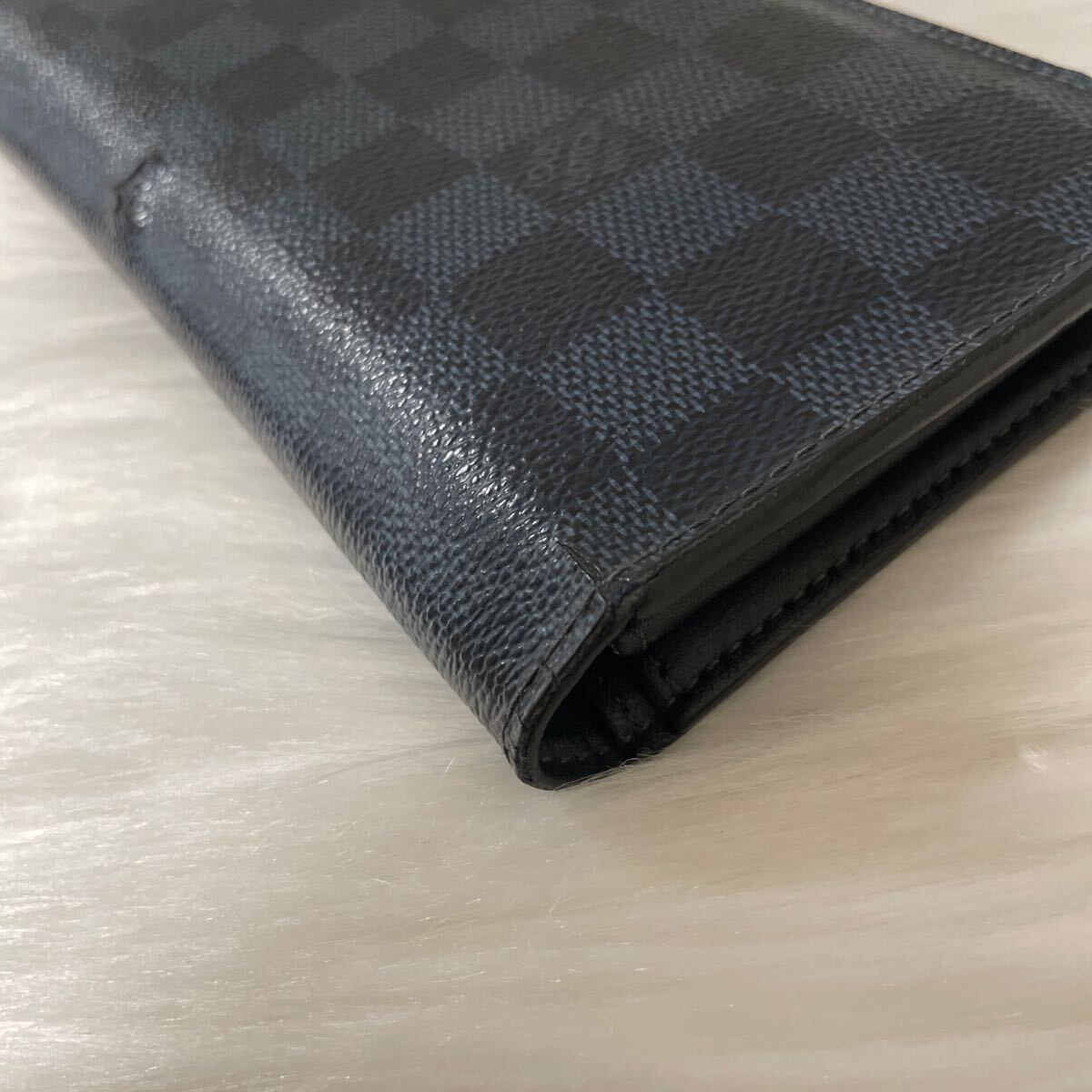 LOUIS VUITTON ルイヴィトン 長財布 ダミエコバルト ポルトフォイユ・ブラザ N63212_画像9