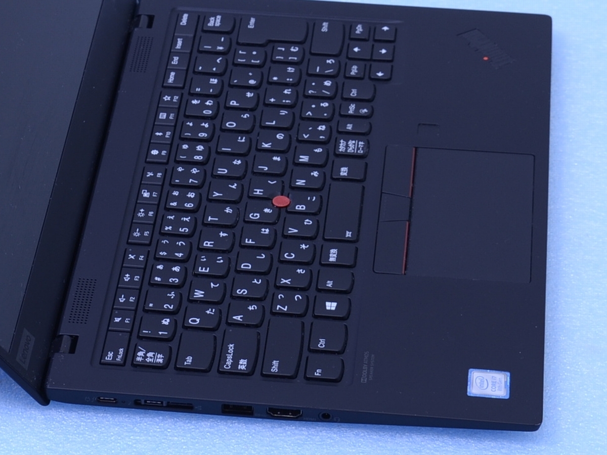 Aランク ThinkPad X1 Carbon 7th Core i7 8GB SSD256GB(512GB変更可) Office Windows11 Lenovo ノートパソコン PC 管理E06_画像3