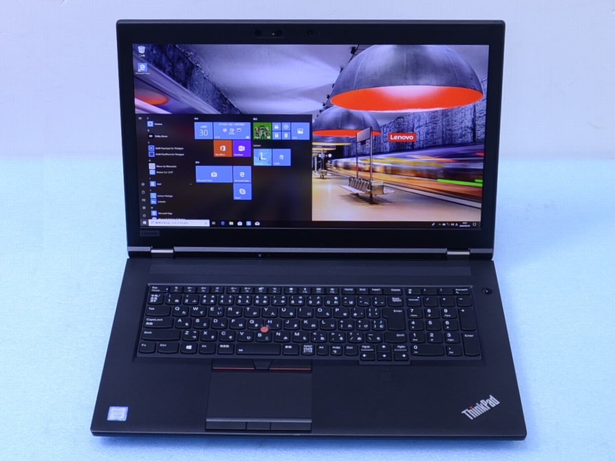 ThinkPad P72 Quadro P4200 Xeon メモリ32GB SSD512GB HDD500GB Win10/Win11 Lenovo 17インチ ノートパソコン 管理C10の画像1