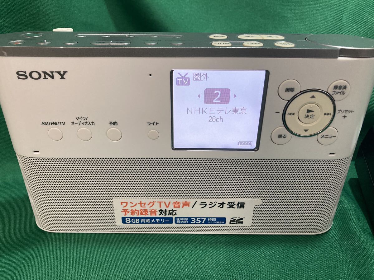 SONY ICZ-R250TV 携帯ラジオ 地デジ AM FM_画像2