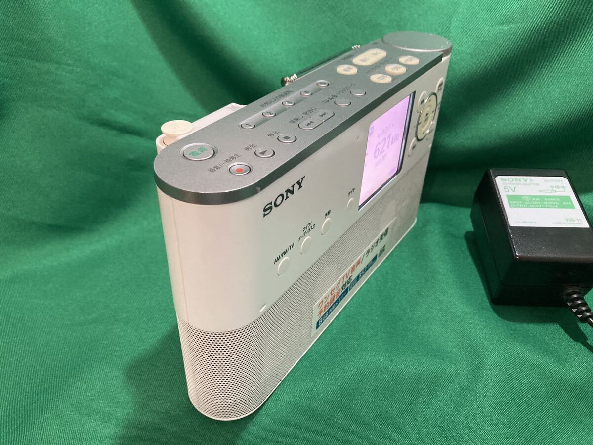 SONY ICZ-R250TV 携帯ラジオ 地デジ AM FM_画像3