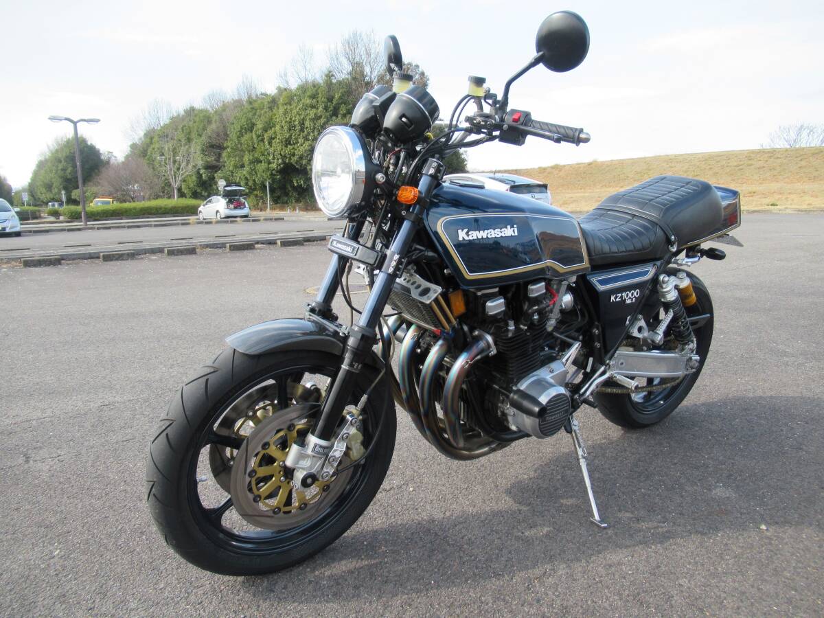 必見 本物 KZ1000MKⅡ カスタム車両 車検令和7年10月迄 KZ1000MK2 マークII_画像7