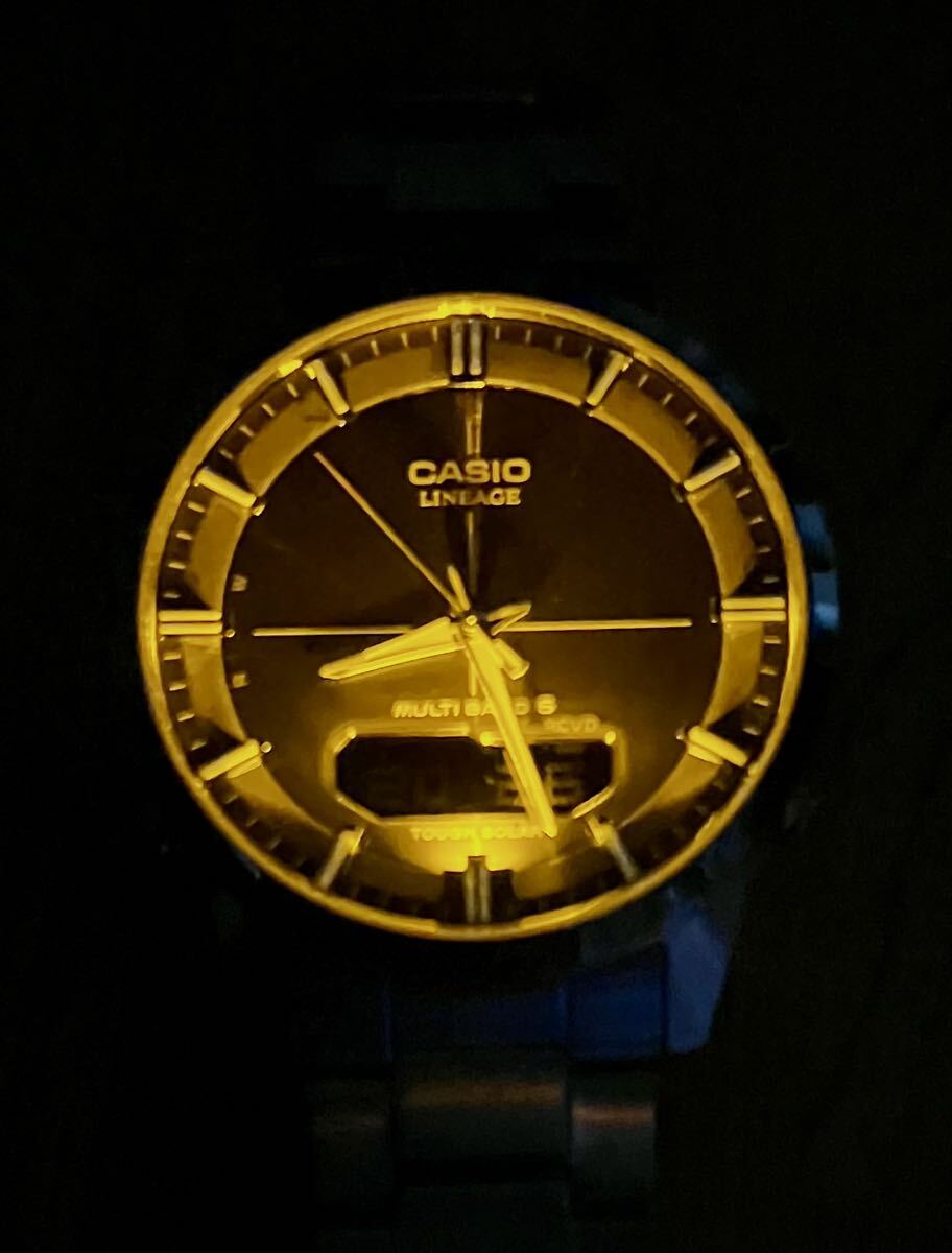 CASIO wave ceptor LCW-M170 LINEAGE TOUGH SOLAR カシオ ウェーブセプター 電波ソーラー デジアナ メンズ 腕時計 超美品_画像10