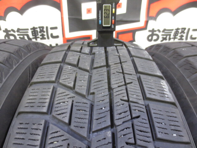 YOKOHAMA iG60 205/60R16 2021年 8.5分山 中古 4本 スタッドレス ステップワゴン ヴォクシー ノア プリウスα イプサム SAI_画像6