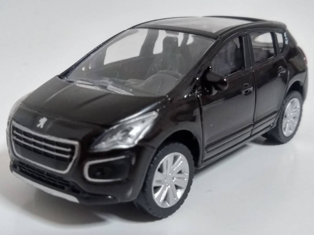  Peugeot first generation 3008 premium Cielo latter term type 2014 year ~ 1/58 approximately 7.5cm Norev minicar color sample color sample postage Y220