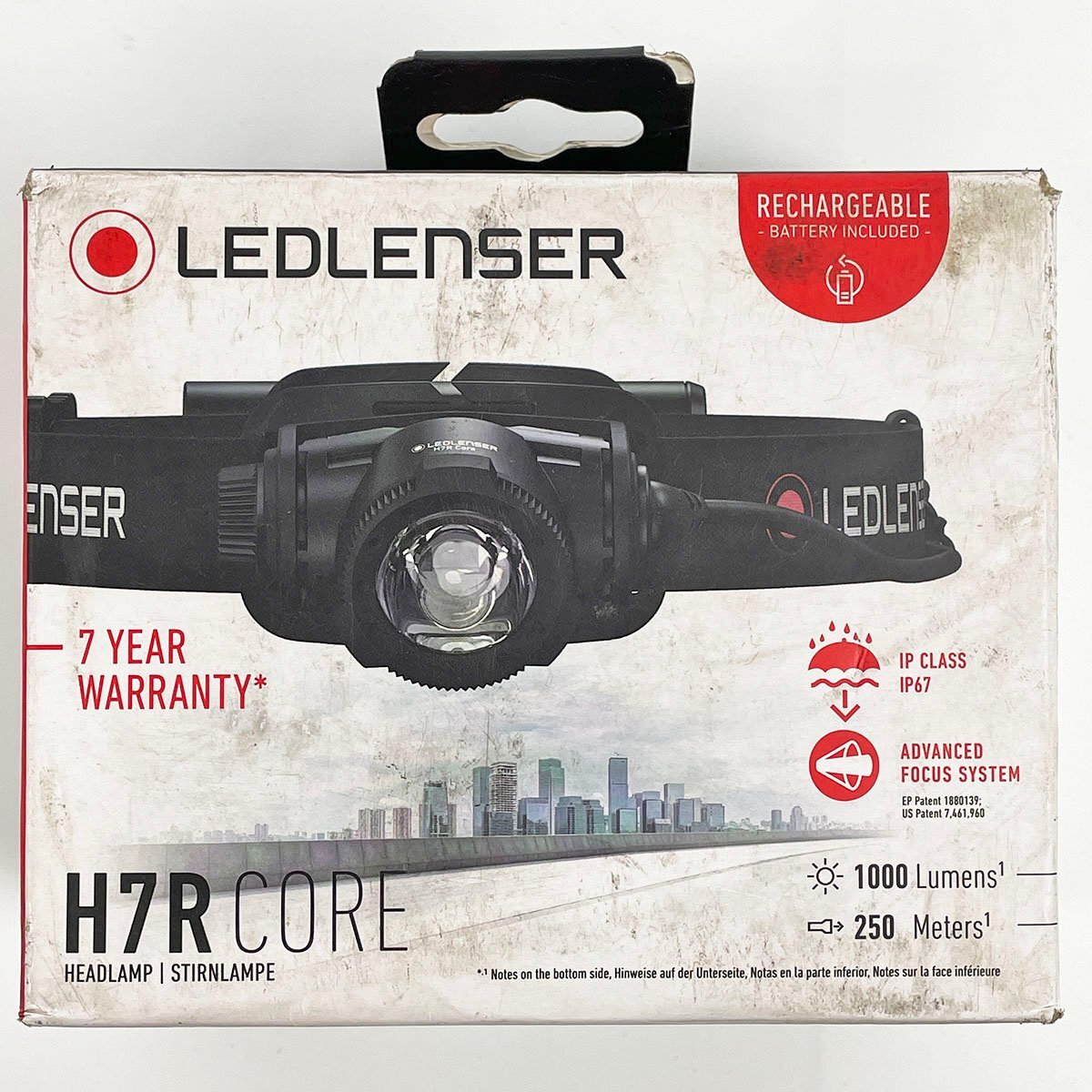 LEDLENSER レッドレンザー ヘッドライト H7R CORE [F6385]の画像6