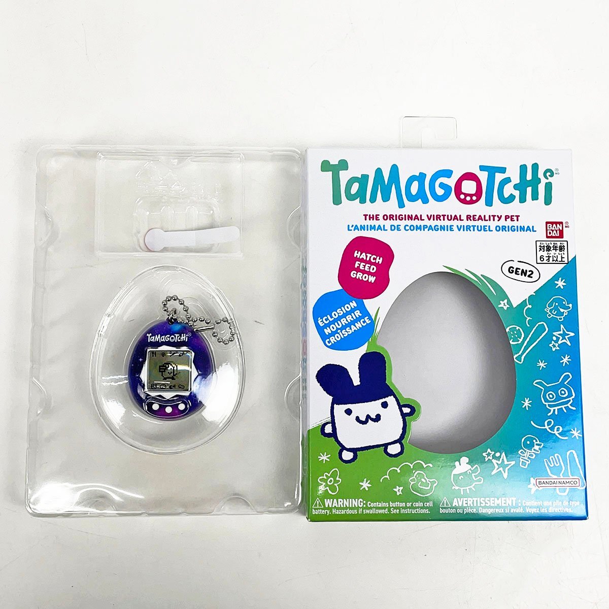 美品 BANDAI たまごっち Original Tamagotchi Galaxy 海外版 [F6234]_画像2