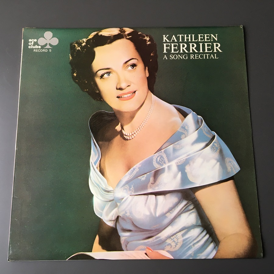 [d07]/ 英盤 LP /『Kathleen Ferrier（キャスリーン・フェリア）/ A SONG RECITAL』/ ACL 309_画像1