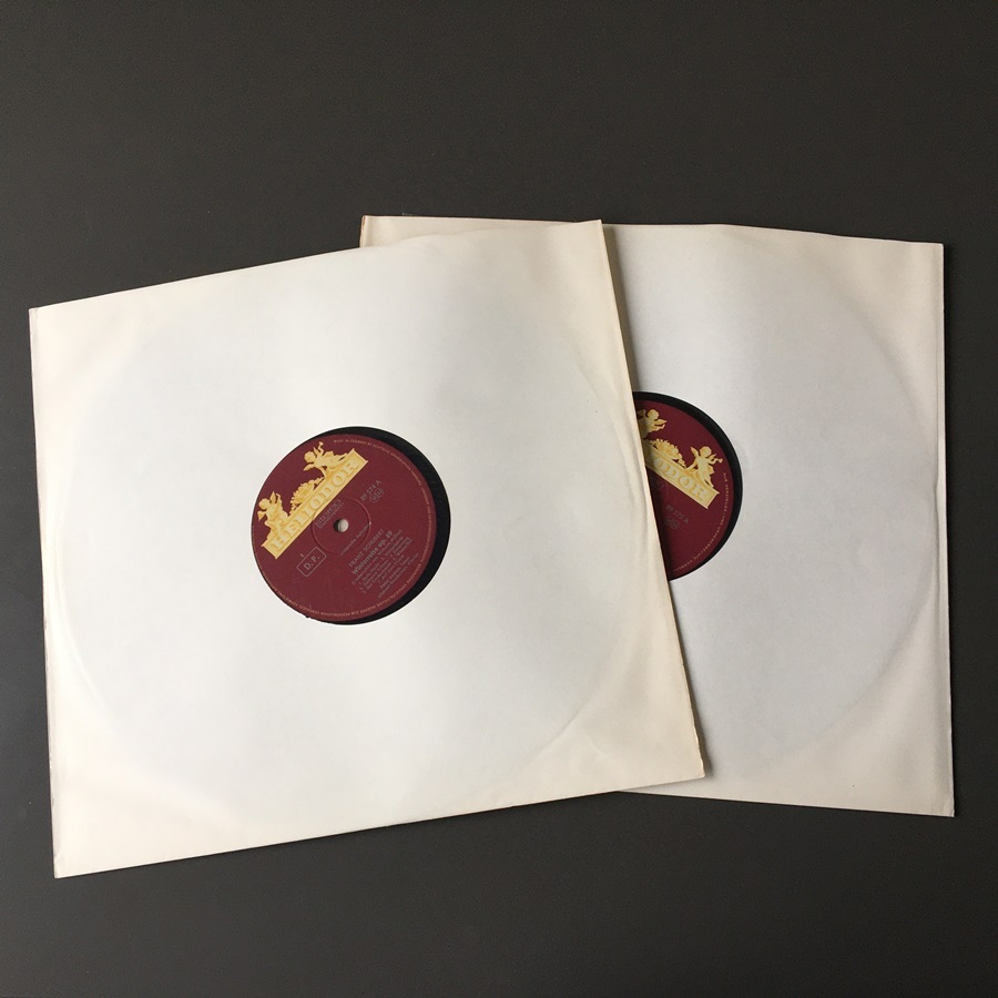 [a87]/ 独盤 2枚組 LP /『シューベルト：冬の旅、白鳥の歌 / ペーター・アンダース、ミヒャエル・ラウハイゼン』/ 89 574/75_画像4
