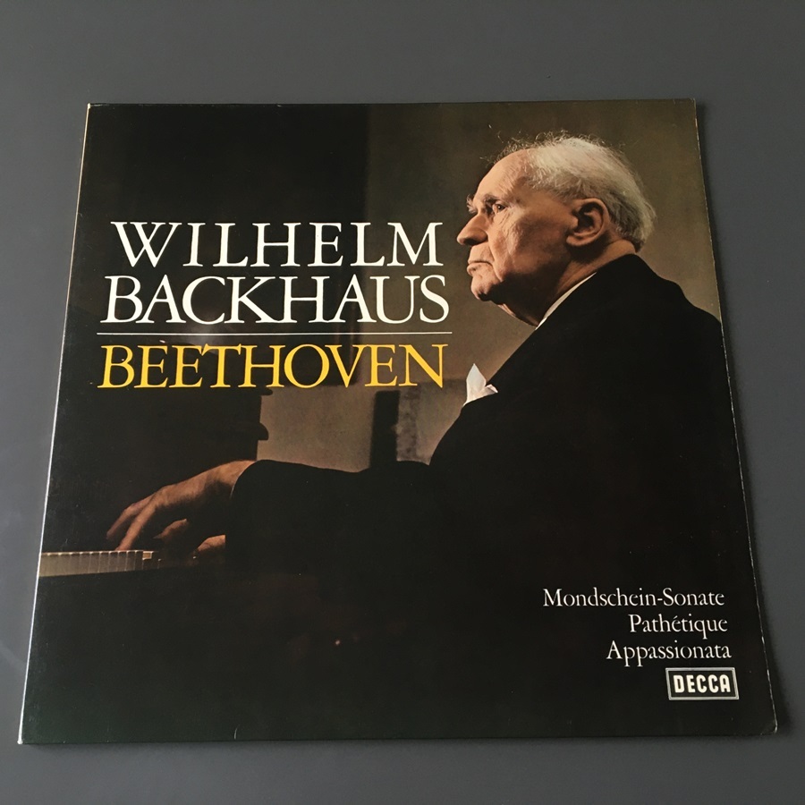 [c38]/ 独盤 LP /『ベートーヴェン：月光、悲愴、熱情 / バックハウス / Wilhelm Backhaus / Beethoven』/ DECCA SX 21184-M_画像1