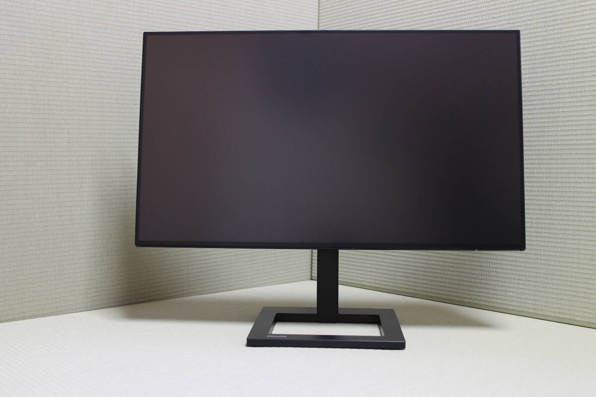 ★中古美品☆PHILIPS 242 E2F/11 動作良好 液晶 ディスプレイ 23.8型 1920×1080/ブラック メーカー保証期間内 IPSフルHD液晶の画像1