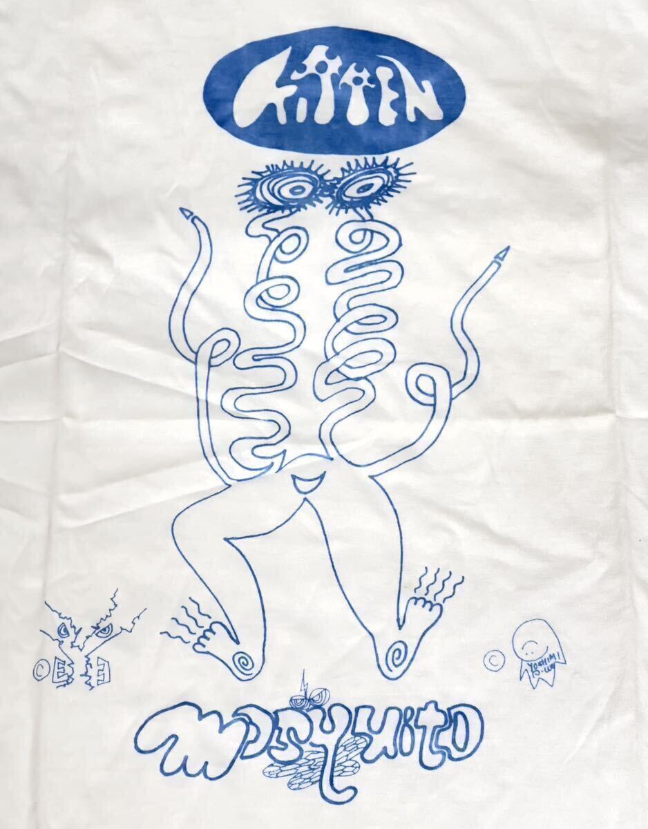 【送料無料】90s Vintage Free Kitten/Mosquito “Japan”Tour T-Shirt ・Sonic Youth ・ボアダムス 山塚アイxヨシミ［未着用］の画像2