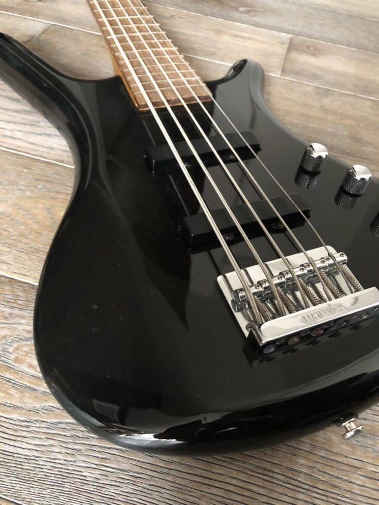 WARWICK ワーウィック 5弦 エレキベース アクティブ CORVETTE 5st ROCK BASS 重低音 -VINTAGE-_純正パーツ満載です