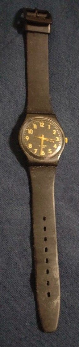 Swatch 腕時計 GOLDEN TAC ClassicSO28B113 ブラック  