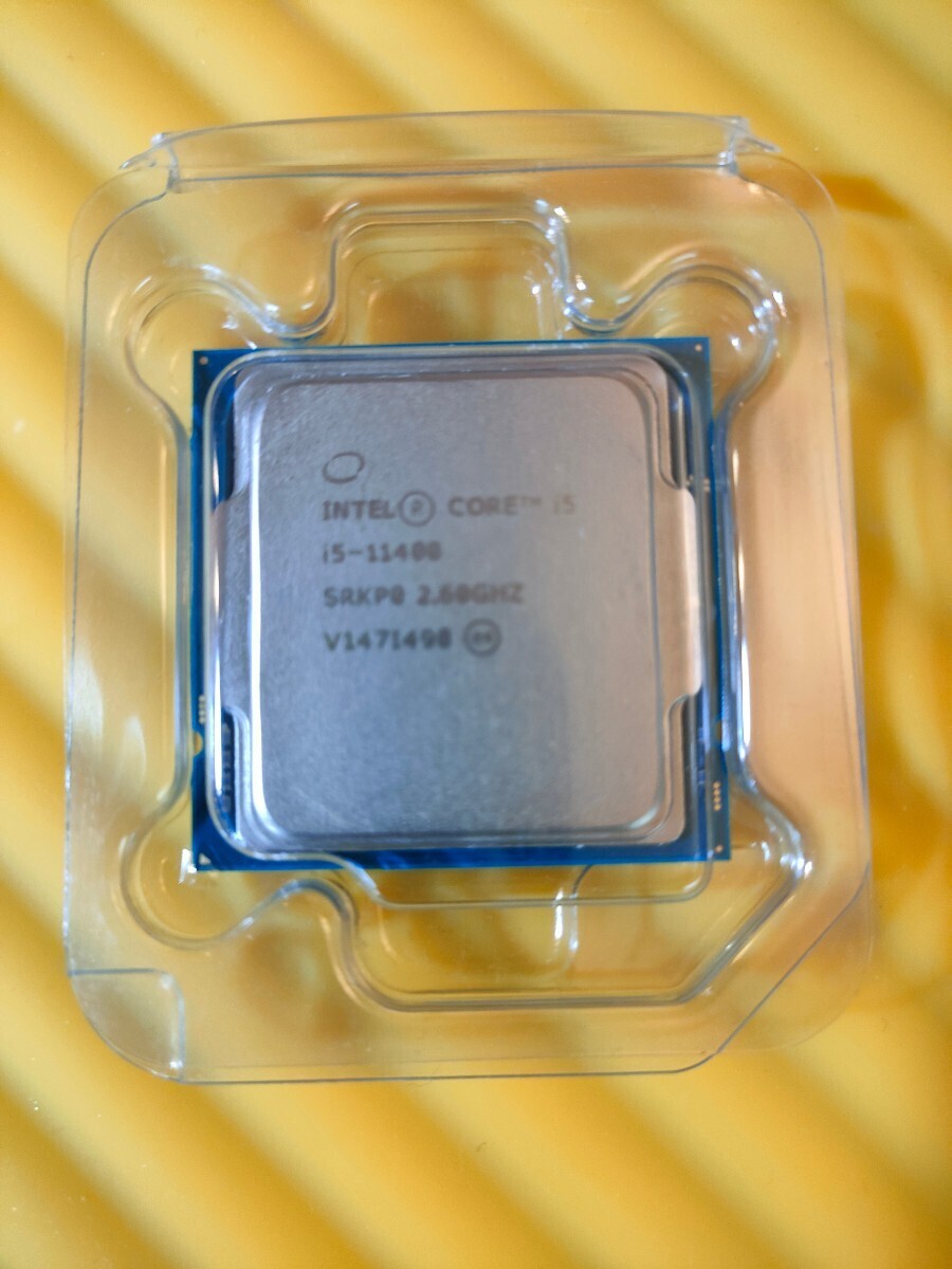 ★【動作品】 Intel CPU 第11世代 Core i5-11400 2.60 GHZ 専用ケース入れ発送★の画像3