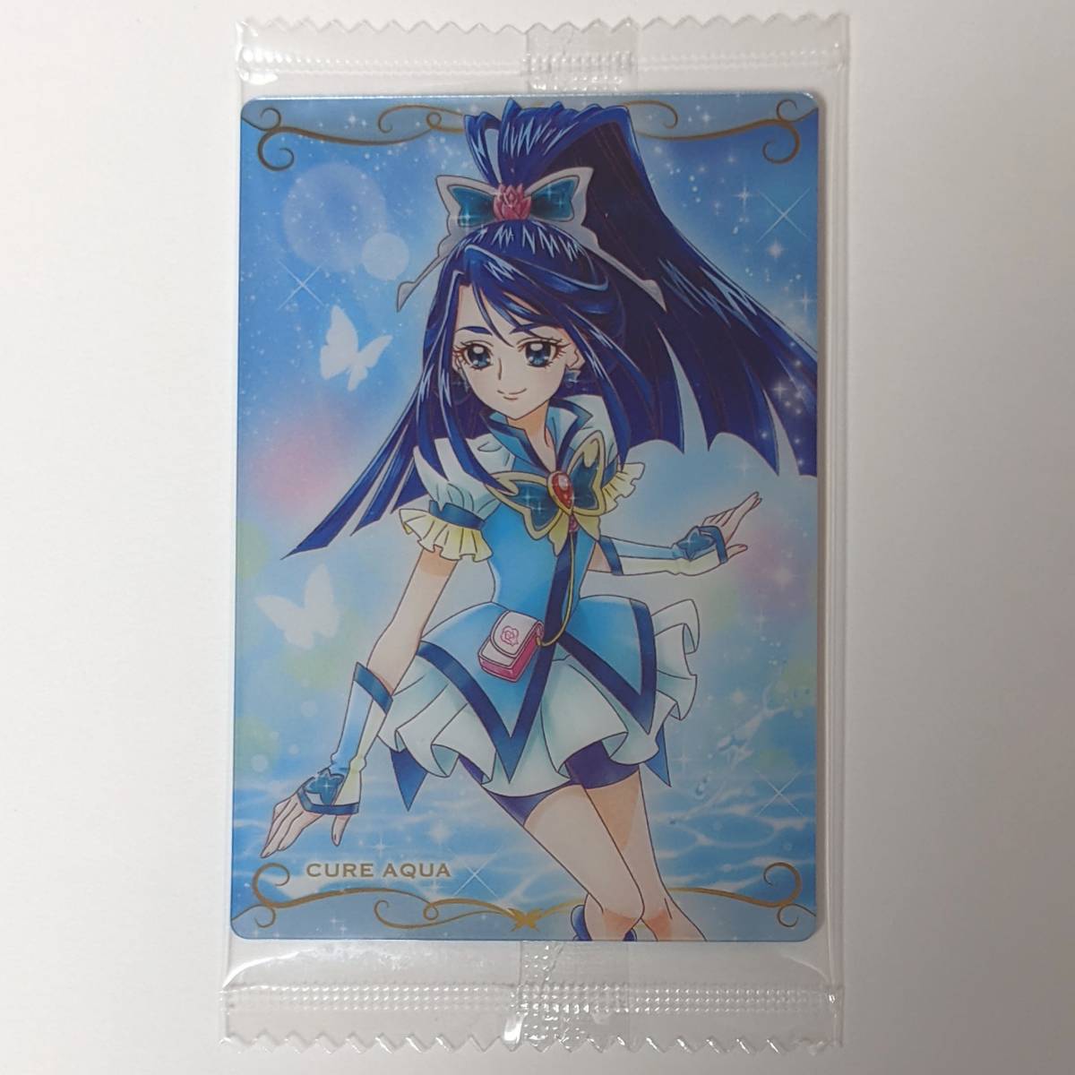 プリキュア カードウエハース8 N No.11 キュアアクア (水無月かれん) 未開封品 Yes!プリキュア5GoGo!_画像1