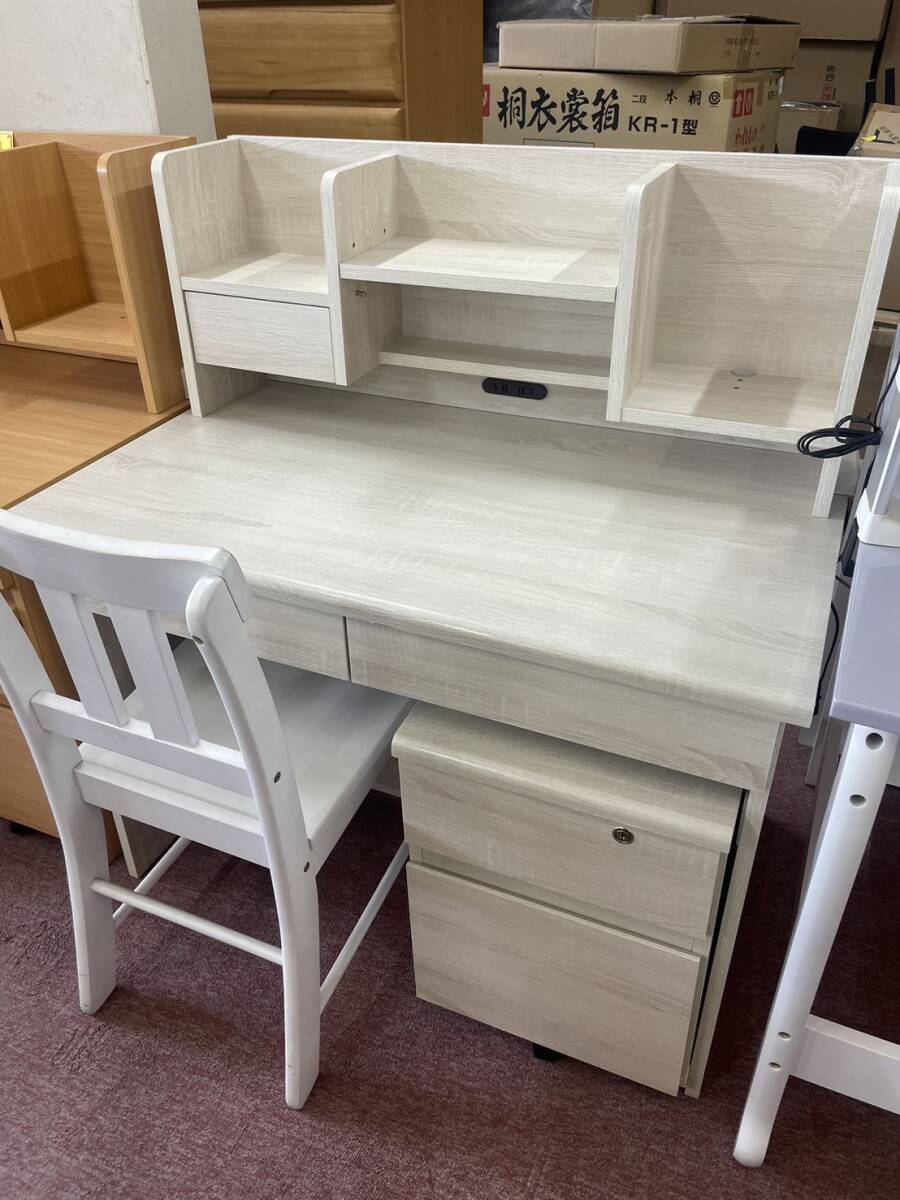 Yahoo!オークション - 【新品】学習机 3点セット 学習デスク Yahoo!オークション - 【新品】学習机 3点セット 学習デスク