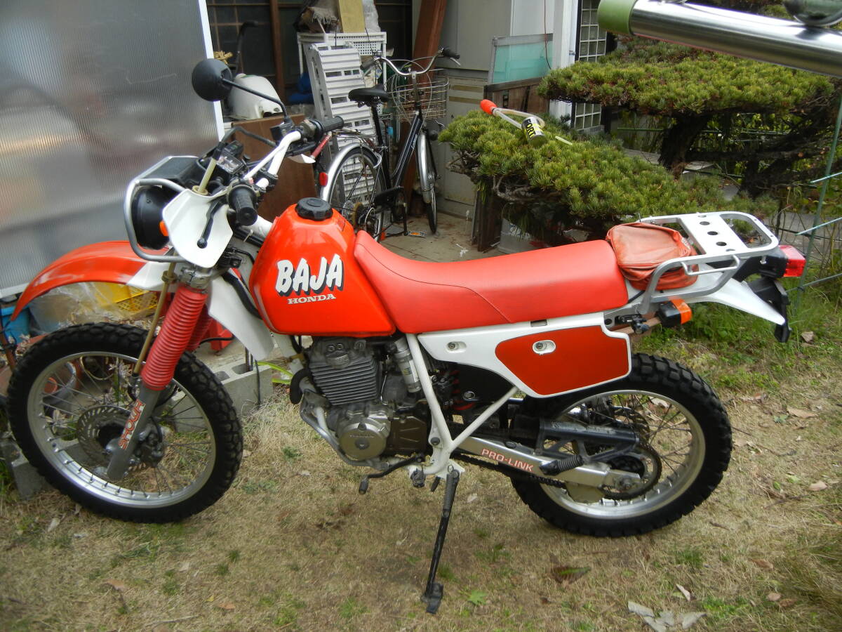 ホンダXLR250R BAJA(キズ　さび　 色落ち　有り）_画像1