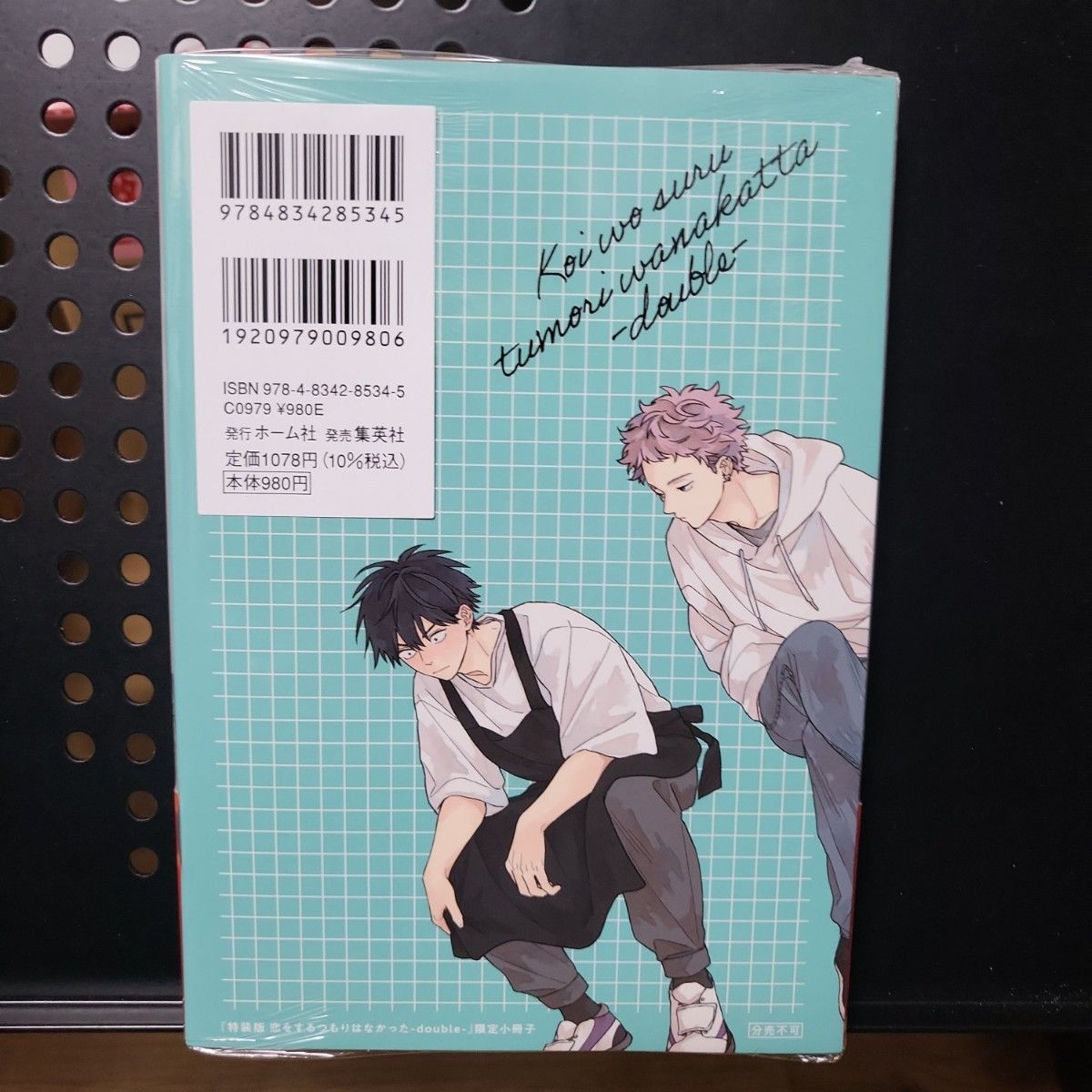 新品【BL】 特装版 恋をするつもりはなかった―double― 4社特典+コラボペーパー