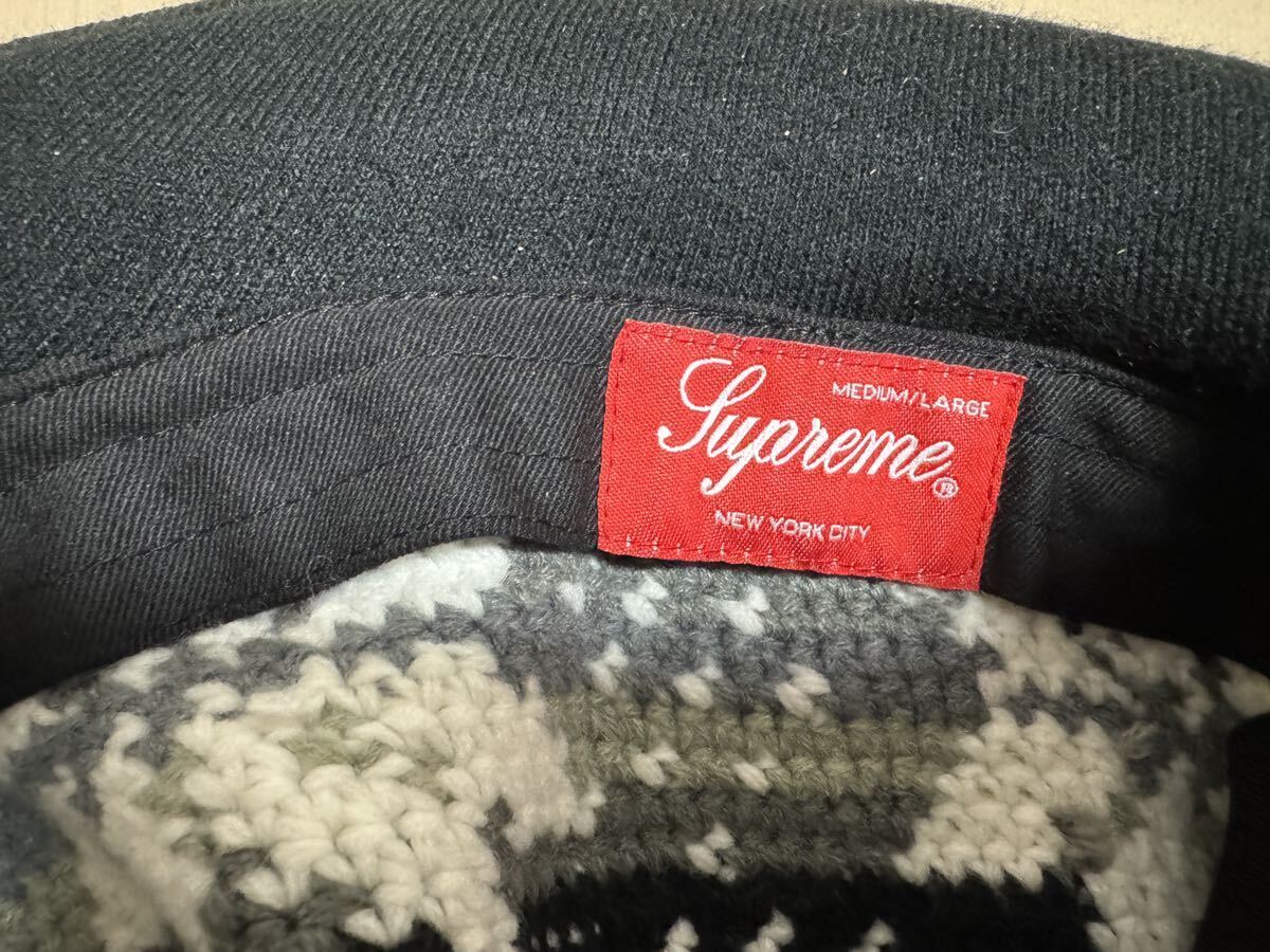 supreme snowflake crochet crusher hat black M/Lシュプリーム supreme snowflake crochet crusher hat black M/Lシュプリーム