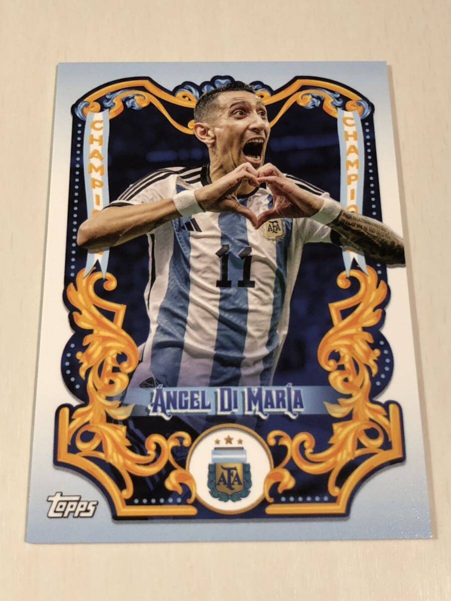 2023 Topps Argentina Fileteado Angel Di Maria Champions CH-10 アンヘル・ディ・マリアの画像1