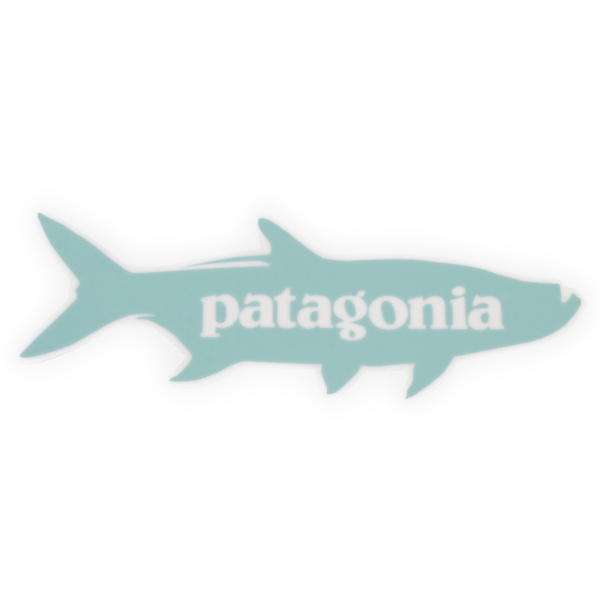 パタゴニア ステッカー ターポン PATAGONIA TARPON STICKER フィッシュ シール 釣 魚 フライ FLY キャンプ ギア カスタム デコ 新品の画像1