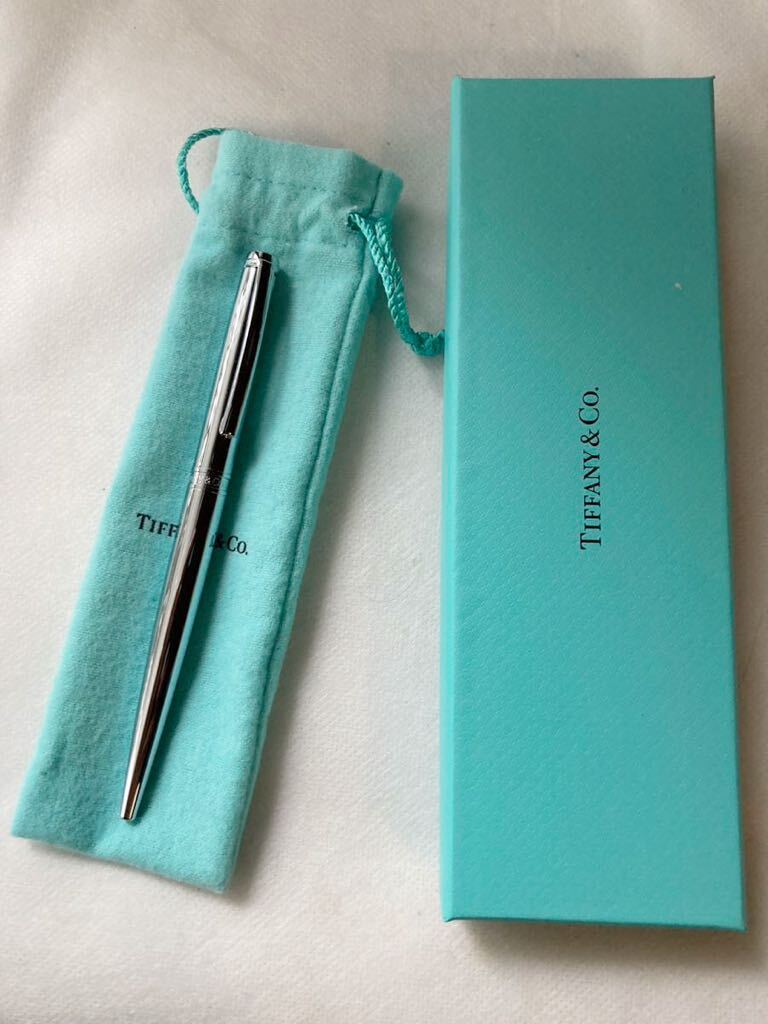 ◆ ティファニー　【TIFFANＹ＆Co】 シルバーボールペン　◆_画像1