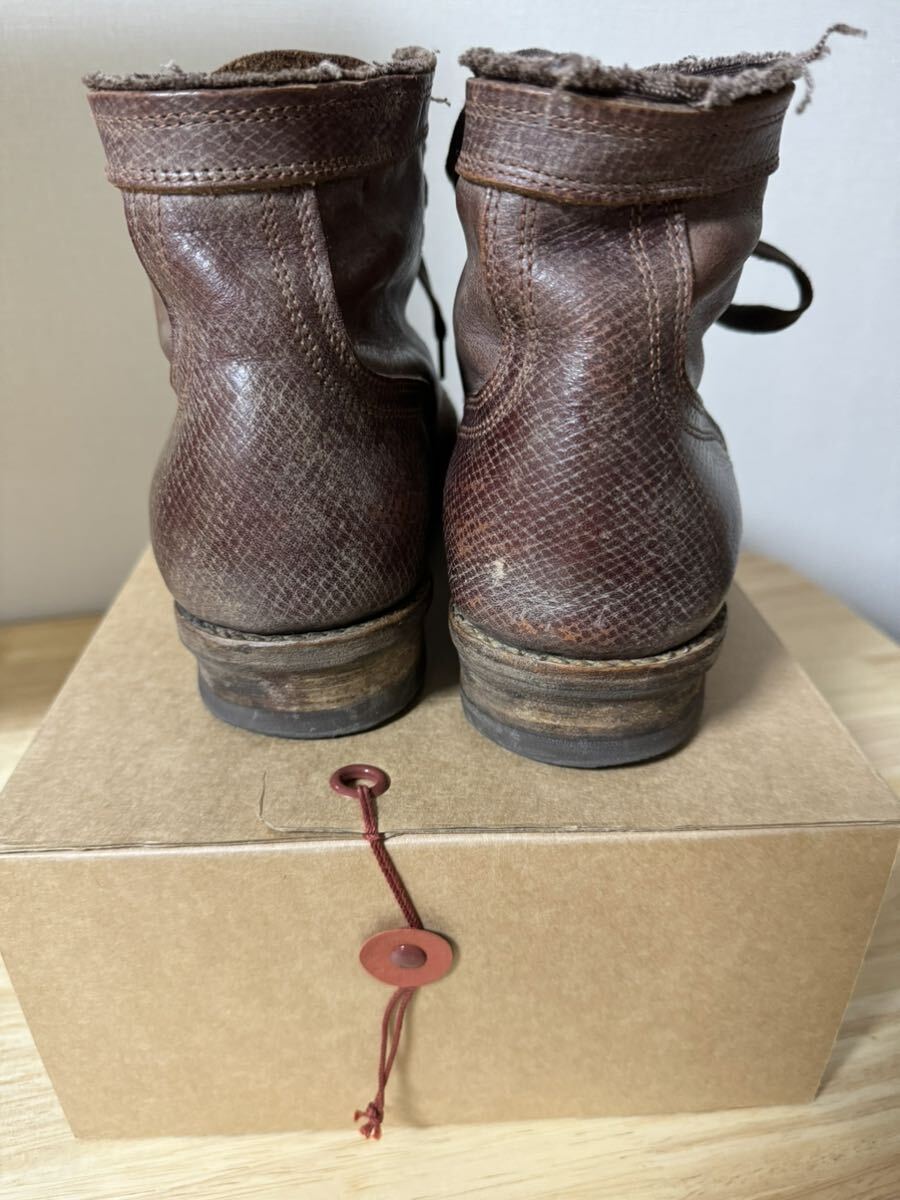 visvim ict lafayette boots m9.5 brown_画像4