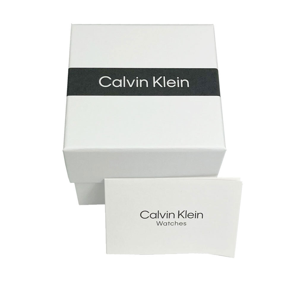 Calvin Klein наручные часы мужской CALVIN KLEIN черный циферблат серебряный / rose Gold нержавеющая сталь кварц 25200210