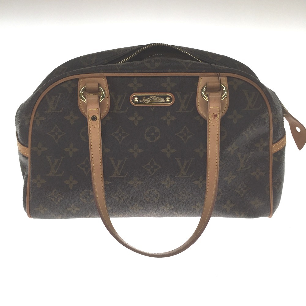 △△ LOUIS VUITTON ルイヴィトン ハンドバッグ モノグラム モントルグイユ M95565 やや傷や汚れあり