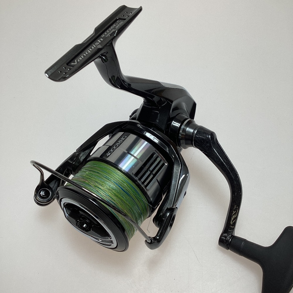 §§ SHIMANO シマノ 釣り用品 リール スピニングリール 程度A 23ヴァンキッシュ 4000MHG 045362 目立った傷や汚れなし