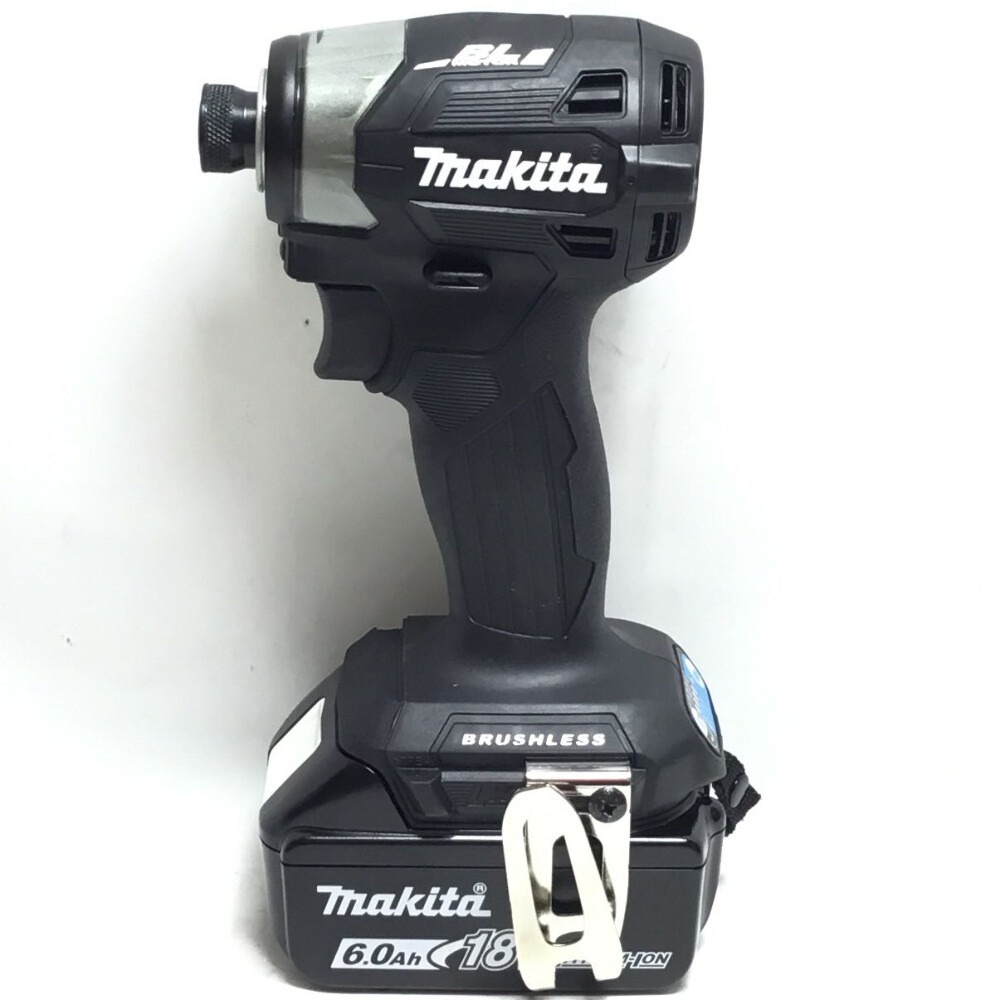 ΘΘ MAKITA マキタ インパクトドライバ 未使用品(S) 付属品完備 4 TD173DRGXG ブラック 未使用に近い_画像3