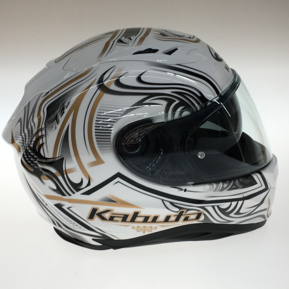 △△ Kabuto バイク用品 ヘルメット フルフェイスKAMUI-III 目立った傷や汚れなし_画像7