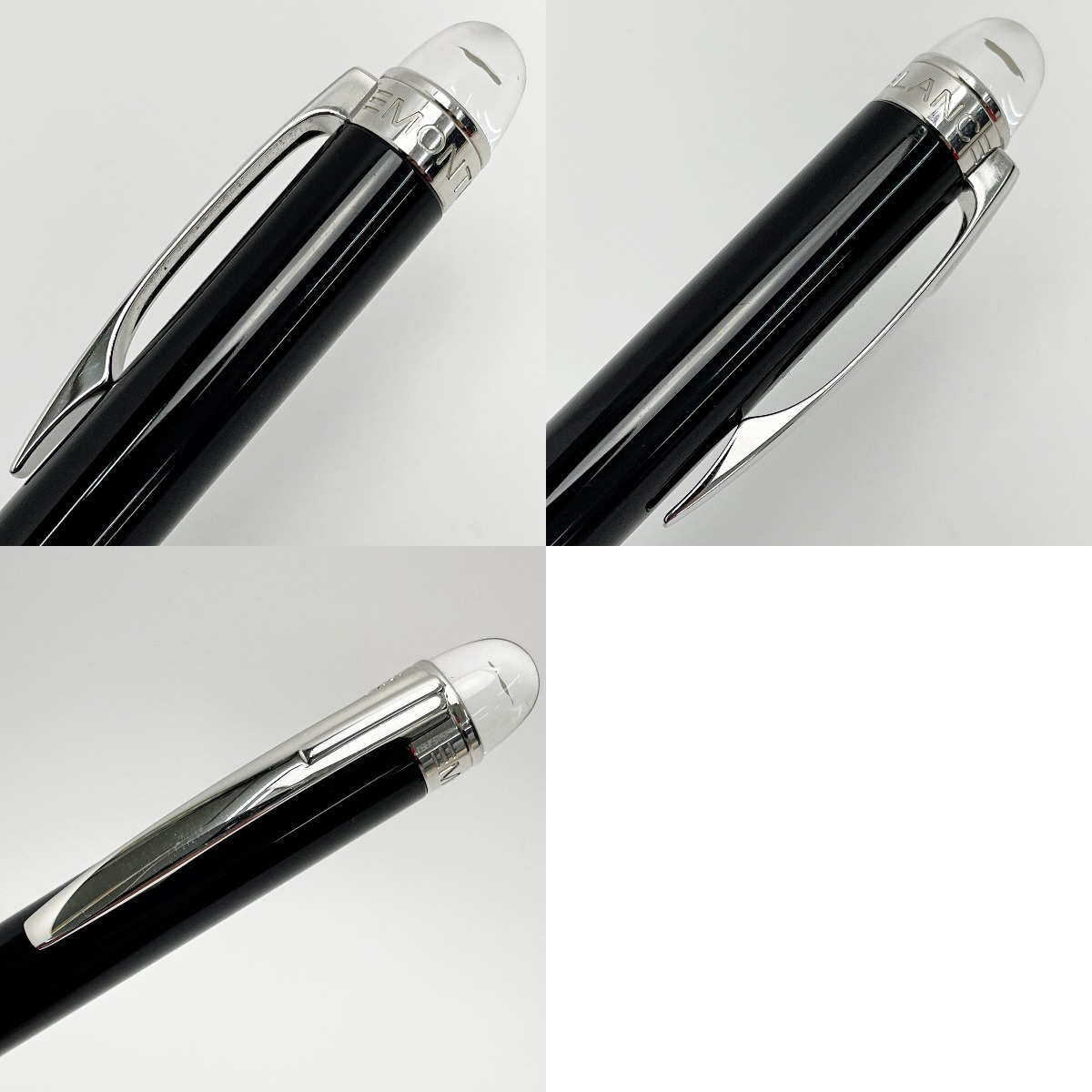 ☆☆ MONTBLANC モンブラン スターウォーカー ウルトラブラック プレシャスレジン ボールペン ツイスト式 箱・取説有 やや傷や汚れあり_画像4