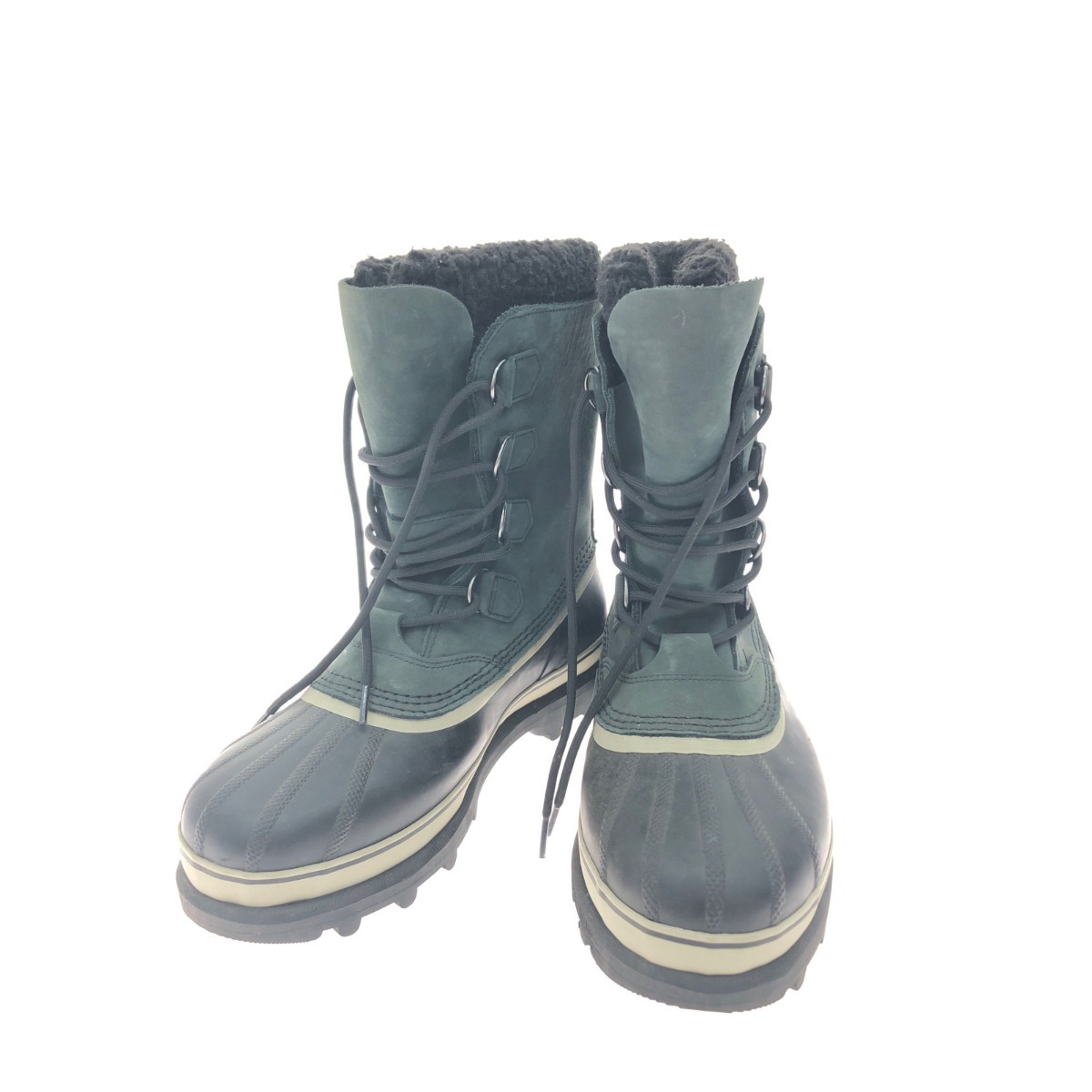 ▼▼ SOREL ソレル メンズ ウィンターブーツ スノーブーツ カリブ 防水 防寒 29cm 1002871014 ブラック やや傷や汚れあり_画像1