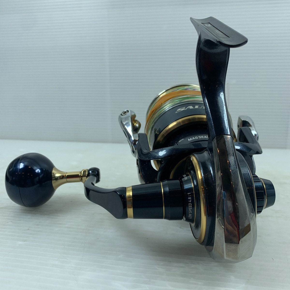 ττ DAIWA ダイワ リール スピニングリール 20ソルティガ 14000-P 65005 目立った傷や汚れなし_画像5