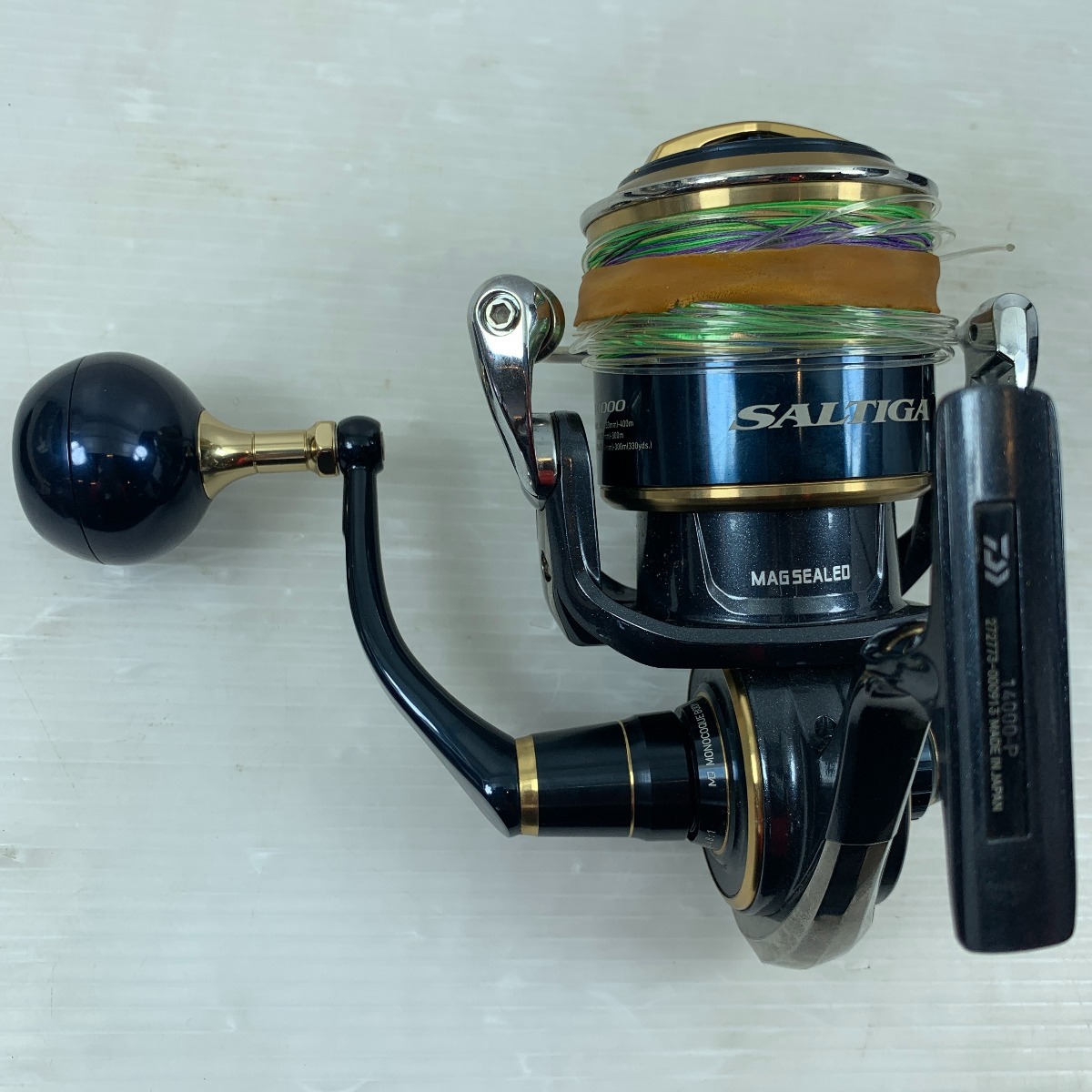 ττ DAIWA ダイワ リール スピニングリール 20ソルティガ 14000-P 65005 目立った傷や汚れなし_画像6