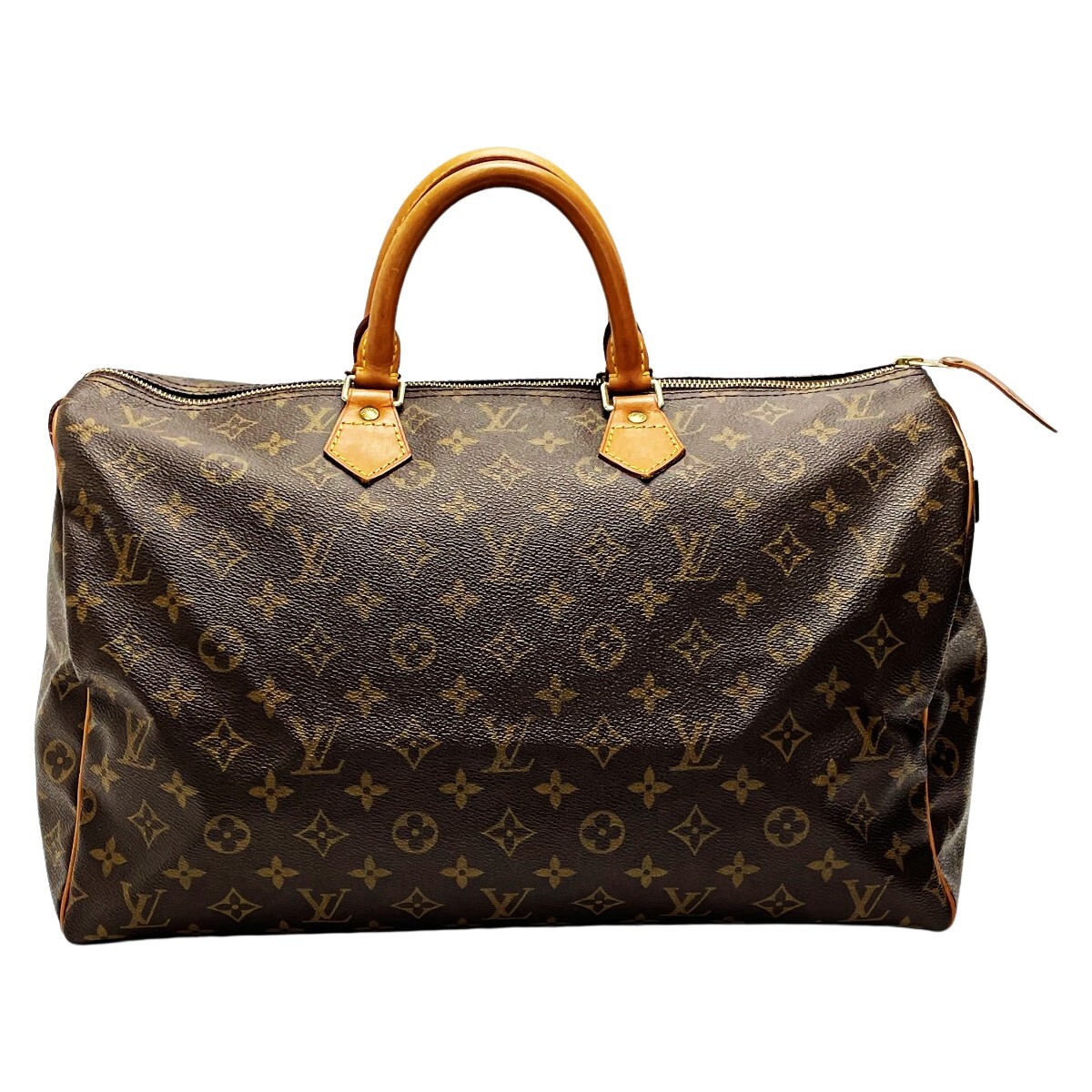 ☆☆ LOUIS VUITTON ルイヴィトン モノグラム スピーディー40 M41522 ブラウン ハンドバッグ ボストンバッグ レディース 傷や汚れあり_画像1