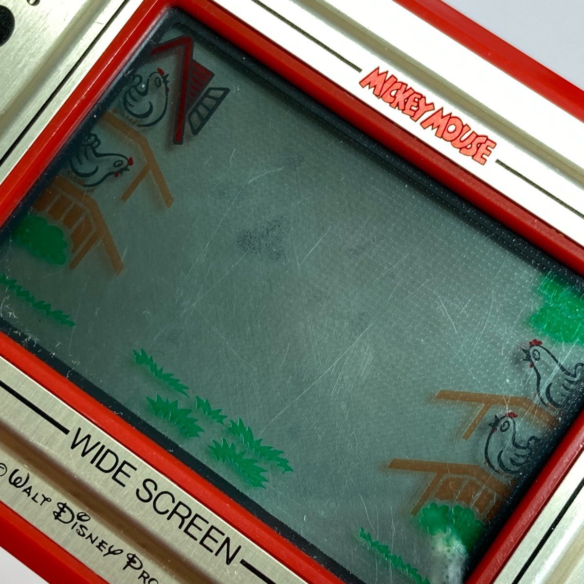 ◎◎【1円スタート】 任天堂 Game & Watch ゲーム&ウォッチ ミッキーマウス 動作確認済 当時物 傷や汚れあり_画像4