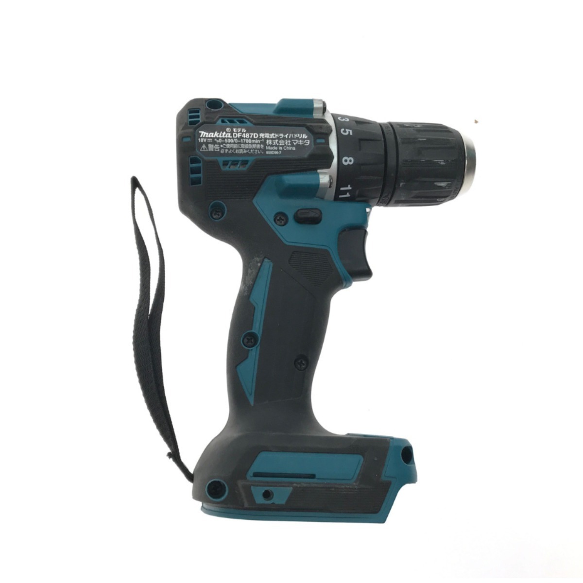 ▼▼ MAKITA マキタ ドライバドリル コードレス式 18v DF487D ブルー やや傷や汚れあり_画像2