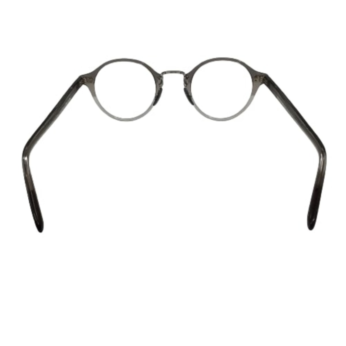 ♪♪ OLIVER PEOPLES オリバーピープルズ 伊達メガネ アイウェア ケース付き グレー やや傷や汚れあり_画像3