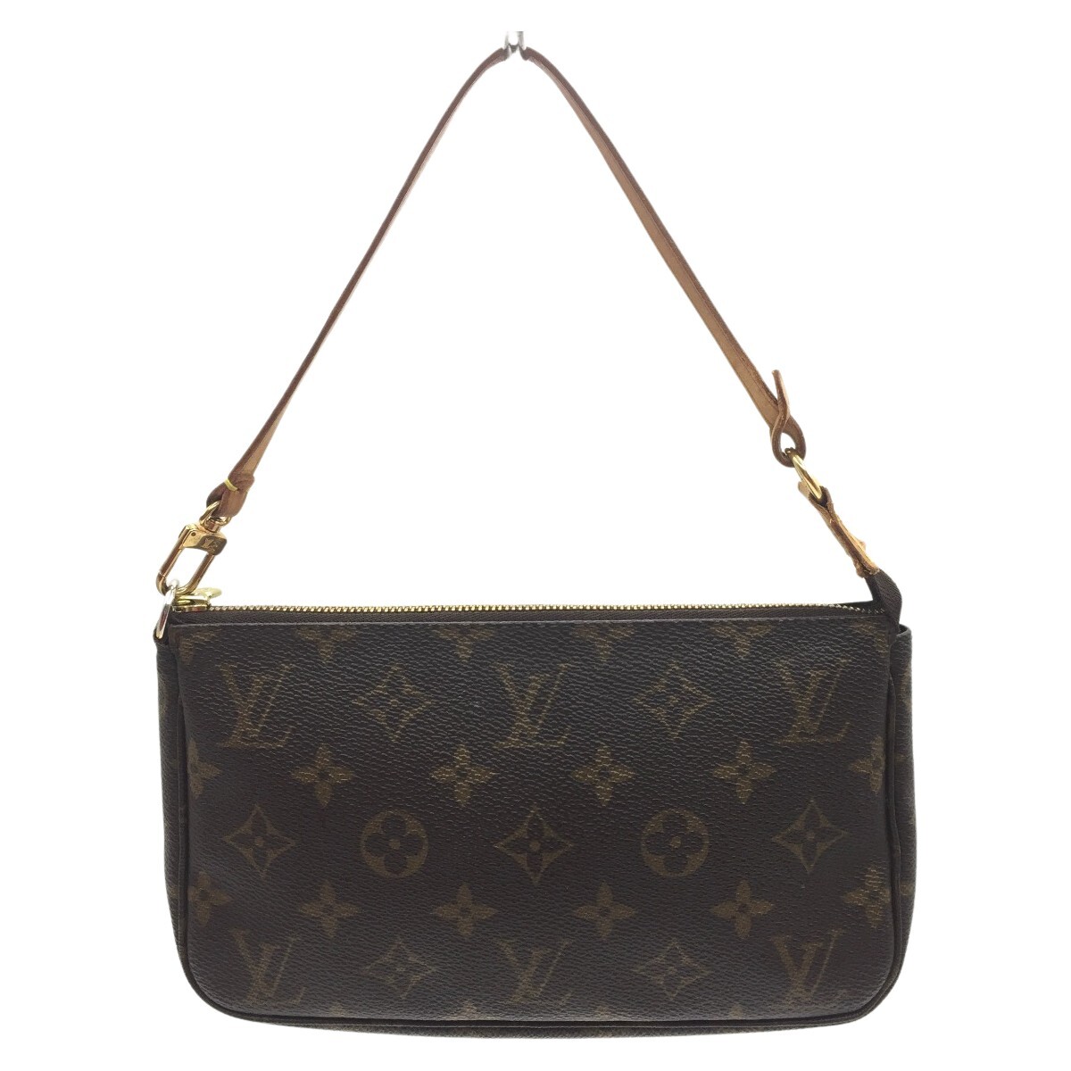 ◎◎ LOUIS VUITTON ルイヴィトン ポシェット・アクセソワール　モノグラム　 M51980 中古品　汚れあり やや傷や汚れあり_画像1