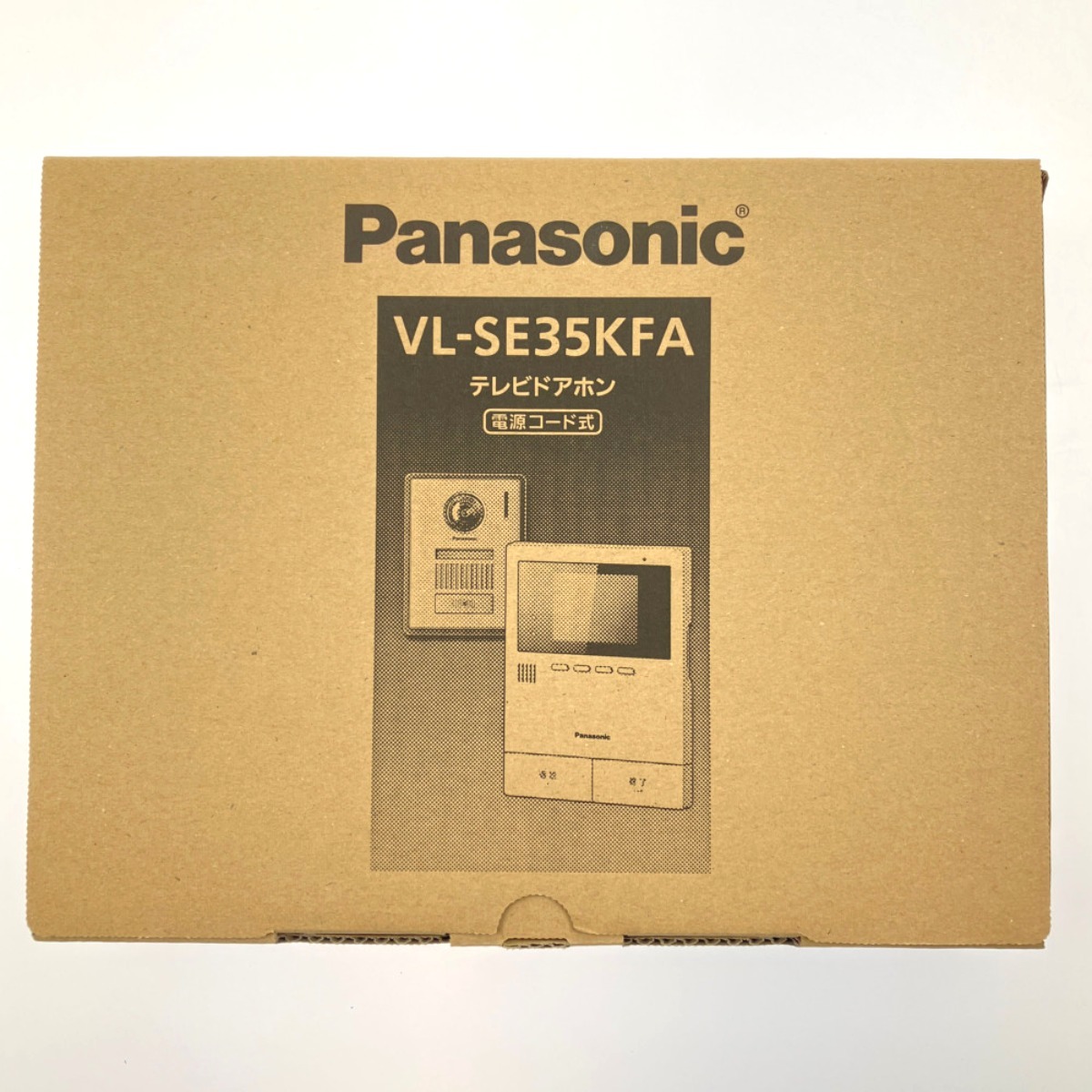 ▽▽ Panasonic パナソニック テレビドアホン 電源コード式 VL-SE35KFA 開封未使用品 未使用に近い_画像1