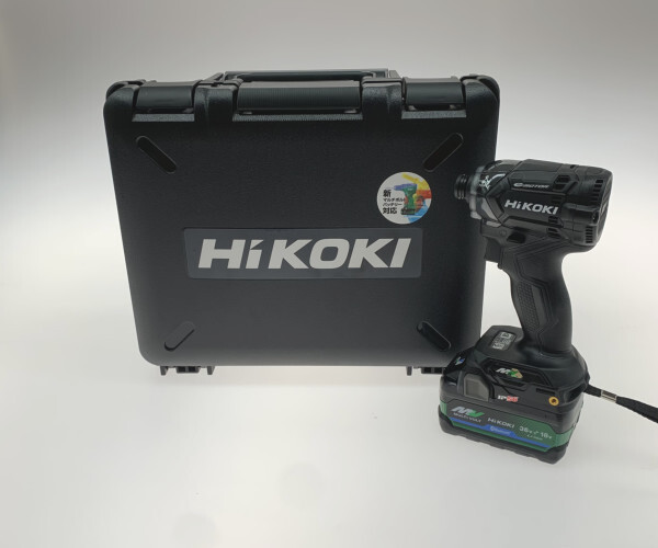 ●● HiKOKI ハイコーキ インパクトドライバ WH36DC ストロングブラック 未使用に近い