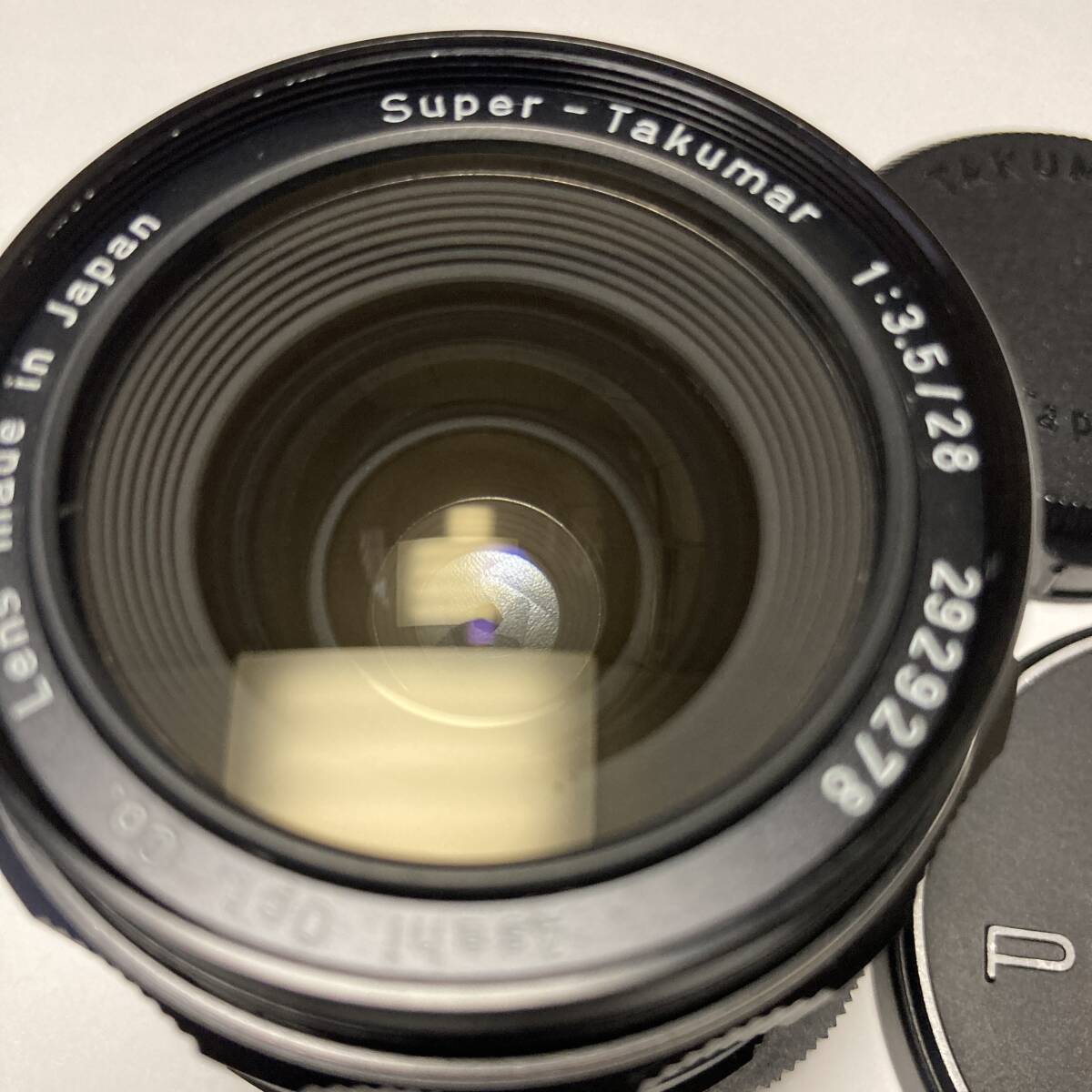 美品 送料安 純正レンズキャップ M42 PENTAX Super-Takumar 28mm F3.5 / スーパータクマー オールドレンズ _画像2